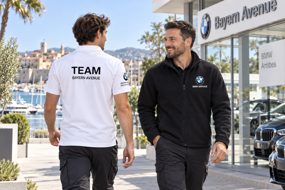 Réalisation textile BMW