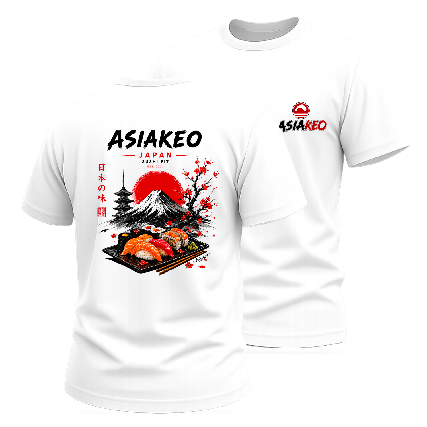 T-Shirt Asiakeo Japan