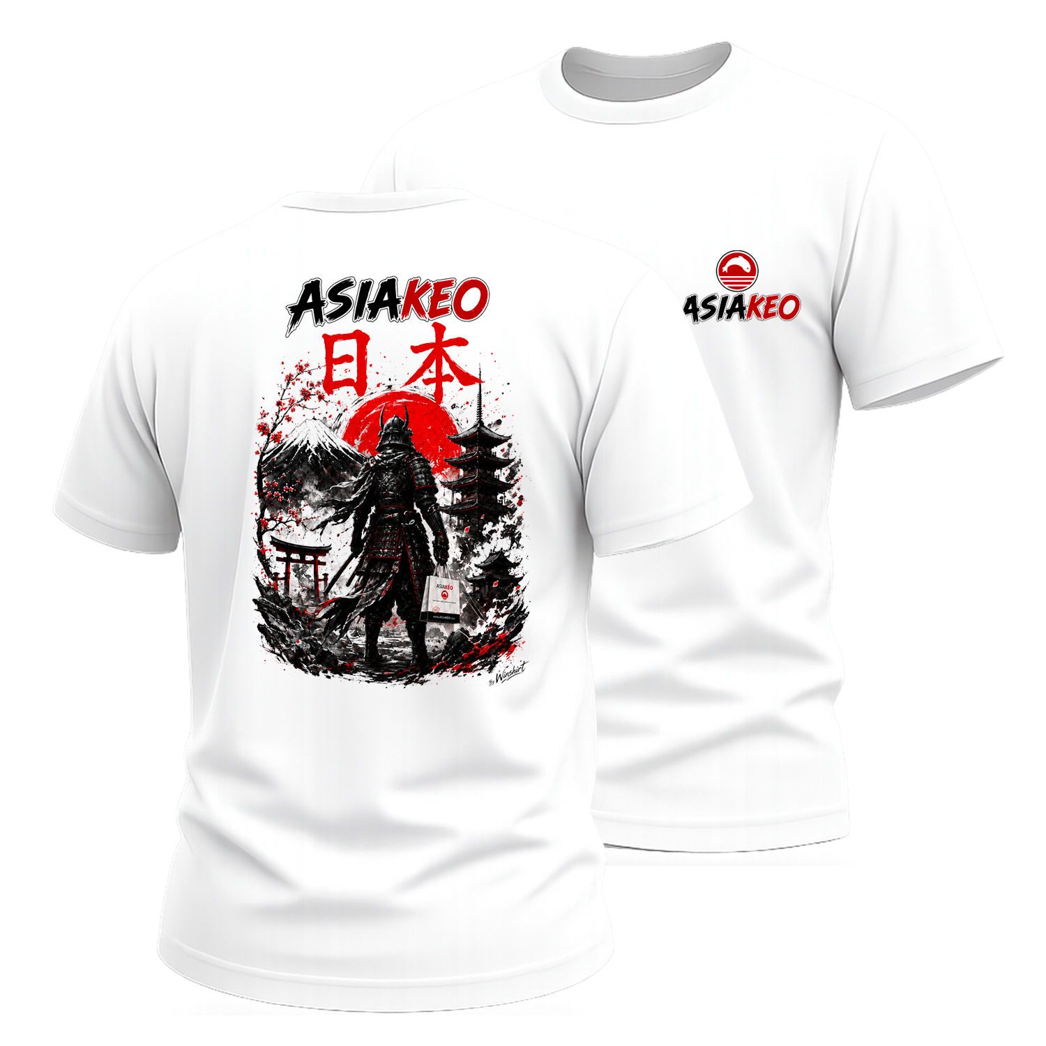 T-Shirt Asiakeo Samouraï